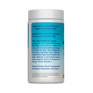 Glicinato de Magnesio, 300 mg (por porción), 120 Cápsulas Veganas