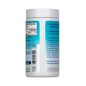 Glicinato de Magnesio, 300 mg (por porción), 120 Cápsulas Veganas