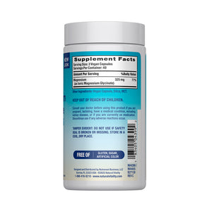 Glicinato de Magnesio, 300 mg (por porción), 120 Cápsulas Veganas