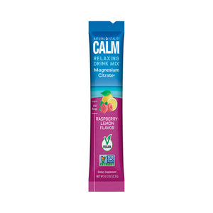 Pack 30 sobres de Magnesio en Polvo efervescente - Sabor Frambuesa-Limón